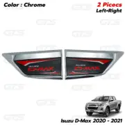For Isuzu D-Max X-Series 4WD 2020 22 Chrome Side Vent Fender Trim Cover (for: Isuzu)