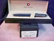 Sheaffer 100 Fountain Pen Matte Blue “M” Nib 9318 NEW w/Box