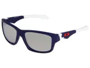 Oakley Jupiter Squared Sunglasses OO9135-02 Matte Navy (Blue)/Chrome Iridium