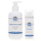 EltaMD Foaming Facial Cleanser 7 oz & PM Therapy Facial Moisturizer 1.7 oz