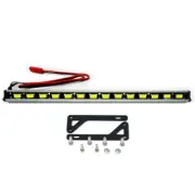 Nitro Hobbies 1/10 Aluminum White Super Bright LED Light Bar w/ Long Mount Silve