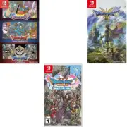 Dragon Quest 1, 2, 3 Collection & III HD-2D Remake & XI S Switch Special Bundle