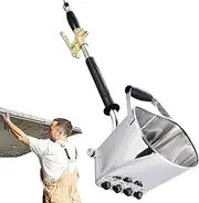 Cement Hopper | Long Handle Wall Paint Sprayer,Construction Plastering Precision Control Equipment for Base Leveling Home Improvement House Painting Wall Renovation