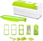 13IN1 A Food Slicer Fruit Cutter Dicer Nicer Container Chopper Peeler Vegetable