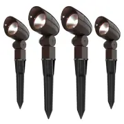 Equinox LED Spotlight 4 Pack Low Voltage Floodlight Outdoor Lighting