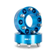 Mishimoto BNWS-007-380BL Wheel Spacers 6x135 87.1 CB M14x1.5 38mm Thick Blue