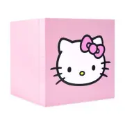 Pink Mini Fridge Hello Kitty 9 Can Cooler Single Door 6.7L Compact Refrigerator