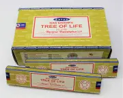 Satya Nag Champa TREE OF LIFE Incense Sticks: Choose 15 30 45 90 or 180 gm