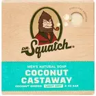 Coconut Castaway All Natural Bar Soap for Men Light Grit Body Soap Gifts for Men