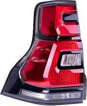 Left Rear Light Tail Light Assembly Compatible With Toyota Landcruiser Prado FJ150 GDJ150 GDJ155 2018~2022 Brake Turn Signal Tail Lamp Brake LED Lamp Assembly Replace 81561-60C30