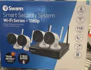 Swann 4 Camera 4 Channel 1080p Full HD NVR Security System *BRAND NEW SEALED*