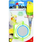 Double Axis Plastic Toy with Mirror for Small Birds by JW Insight