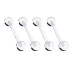 12 Pcs Rod Tongue Body Piercing Barbell Bars
