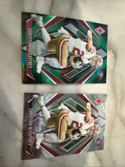 Christian McCaffrey Pheonix Card Numbered 8/199 And Base Card