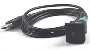 car Radio Wiring Harness USB AUX Switch Cable Harness RCD510 RCD300+，for VW，for Golf，for MK6，for Jetta，for MK5，for Sagitar，for Polo(White)