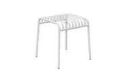 Raimon Furniture Renzo Antirust Treatment Metal Outdoor End Lamp Side Table White
