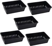 WeiLaiKeQi 5 Pack Seedling Trays for Plant Propagation, Indoor Gardening Kit