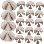 Enhance Your Style Pcs Conical Metal Rivets Flatback Rhinestones for DIY Craft Fashion Accessories