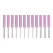 12pcs Diamond Coated Chainsaw Sharpener Bit 7/32" Chain Saw Grinder Ceramics