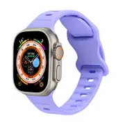 Suitable For Apple Silicone Watch Strap Apple Watch8/Se/6/5/4/321 Octagonal Ring Strap 42/44/45/49mm