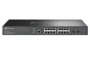 TP-Link SG3218XP-M2, Omada 16-Port 2.5G and 2-Port 10GE SFP+ L2+ Managed Switch
