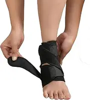 Ankle Support Band for Heel Pain Relief, Ankle Brace For Men/Women, Ankle Binder for Foot Support, Pain Relief, Ankle Belt/Cap Foot Support for Pain Relief - Free Size