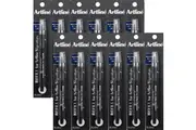 Artline Signature Rollerball Pen 0.7mm Refills Black 12 Pack Bulk