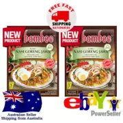 2x Bamboe Nasi Goreng Jawa Indonesian Javanese Fried Rice Instant Spices 65g