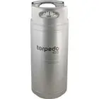 Torpedo Ball Lock Keg - 6 gal Stainless Steel Corny Keg Homebrew Beer Kegerator