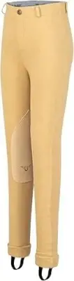 TuffRider Children's Cotton Pull-On Jodhpurs - Light Tan, Size 14