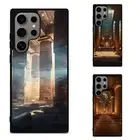 Anti fall Case pharaoh tomb ancient egypt For Samsung Galaxy Z Fold Flip 3 4 5 6