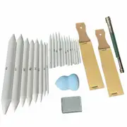 25pcs Blending Paper Stumps Art Drawing Stump Eraser Extender Sketch Tools