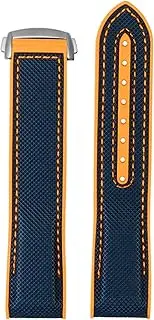 [KAVJU] Silicone Nylon Watchband For Omega Seamaster 300 Speedmaster 8900 Planet Ocean 20mm 22mm 21mm Watch Strap Tools