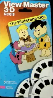 The Flintstone Kids 3d View-Master 3 Reel Packet SEALED