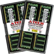A-Tech 128GB 4x 32GB 2Rx4 PC4-21300 ECC Load Reduced LRDIMM Server Memory RAM