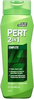 Pert Plus 5.1cm 1 Classic Clean Shampoo & Conditioner Medium Formula for Normal Hair 13.5 Fl Ounces/400 Ml (Pack of 3)