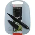 Chef Craft Wheat Straw Cutting Board & Paring Knife Set - Sustainable Kitchen