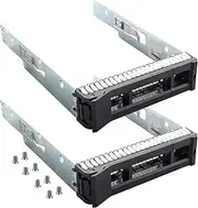 Hard Drive Tray Caddy SM17A06251 SSD Caddy 3.5 Hard Drive Bracket Compatible with Lenovo/IBM ThinkSystem SR530 SR550 SR570 SR590 SR630 SR650 SR850 SR860 SR950 ST550 ST558 SN550 HR630X HR650X, 2 Pack