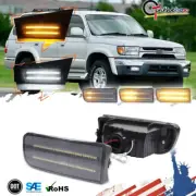 Clear Lens Switchback LED DRL and Turn Signal Light For 1999-2002 Toyota 4Runner (for: Toyota)