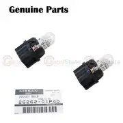 GENUINE Nissan Patrol Y61 GU 1-3 Dash Cluster Light Globe Socket 14V 3W Black x2