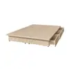 [特價]ASSARI-三抽屜強化6分硬床架-單大3.5尺胡桃