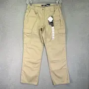 5.11 Tactical Pants Womens 10 Regular Beige Taclite Pro Cargo Outdoors