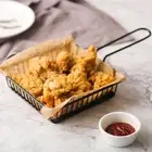 Kitchen Restaurant Food Bucket French Fries Basket Snack Container Tableware