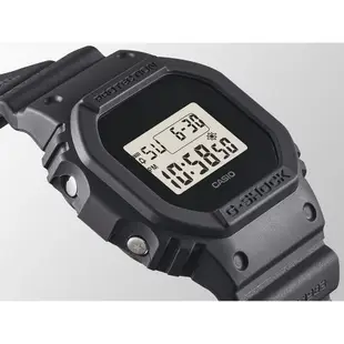 CASIO 卡西歐 G-SHOCK 40周年全黑限量版手錶 DWE-5657RE-1