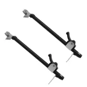 2 Pcs Window Brace Casement Windows Lock Plate Sliding Security Bar