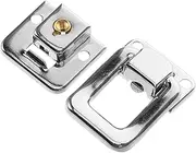 WATIIFUFU Elegant Iron Suitcase Locks Set Keyed Latches for Storage Boxes Lockers