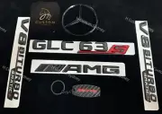 Gloss Black GLC63S AMG Full Badges Package For GLC63S X253 Premium Full Pack