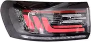 Car Rear Tail Light Tail Lamp Compatible With VW ID.4 2021 2022 2023 Not Suitable Compatible With US Version Reverse Warning Light Taillight(Style B Left)