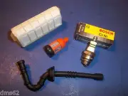 TUNE UP/ SERVICE W/FUEL LINE FITS STIHL MS250 MS230 MS210 MS210C 14781 1112 BTT