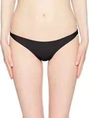 Rip Curl 181874 Classic Surf Full Coverage Black Bikini Bottom size Medium